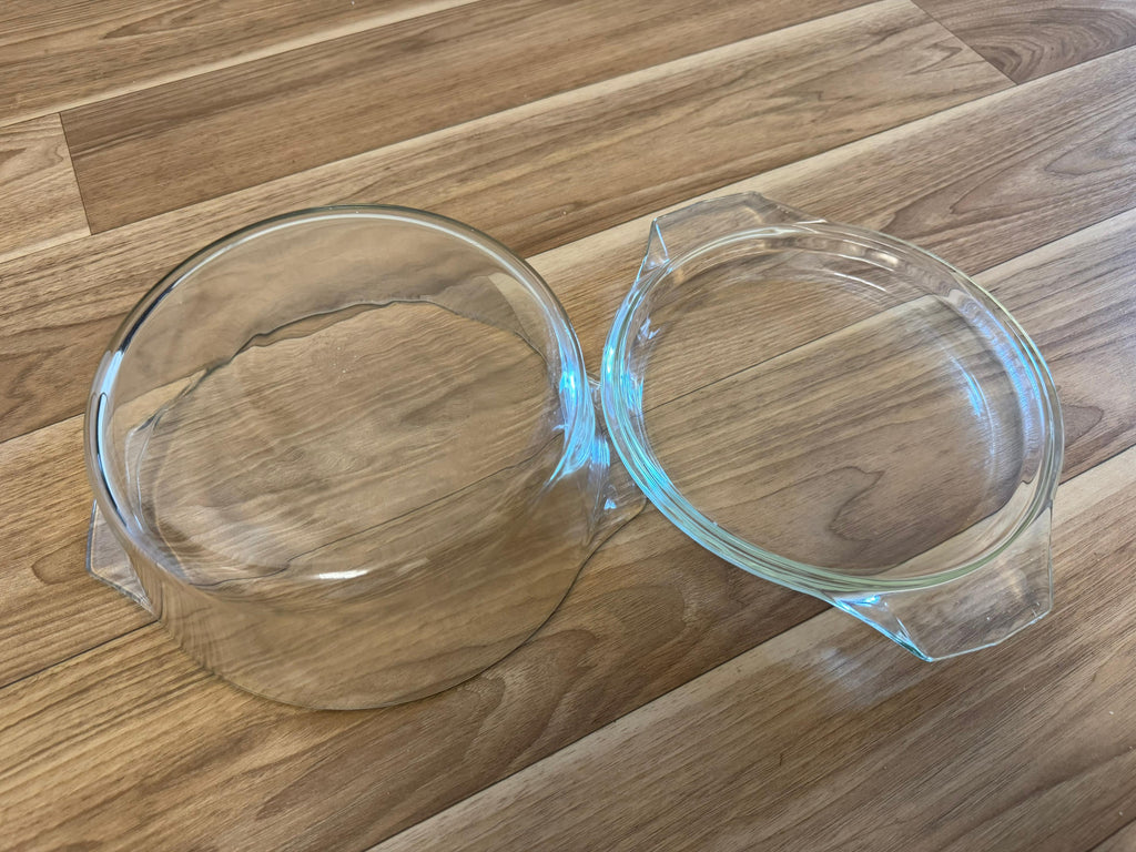 Pyrex 1,5 L Glas-Auflaufform mit Deckel, klar, sehr guter Zustand