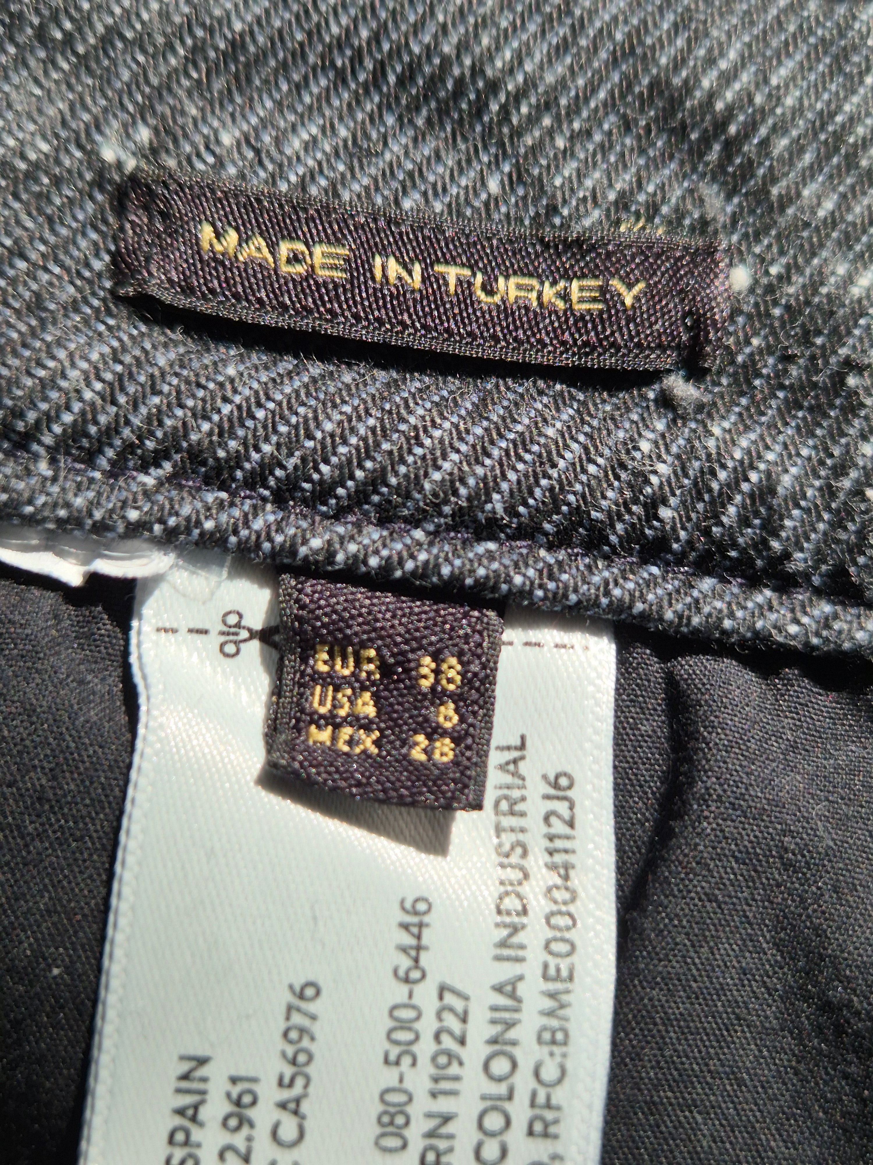 Massimo Dutti graue Schlagjeans, Größe 38, sehr guter Zustand