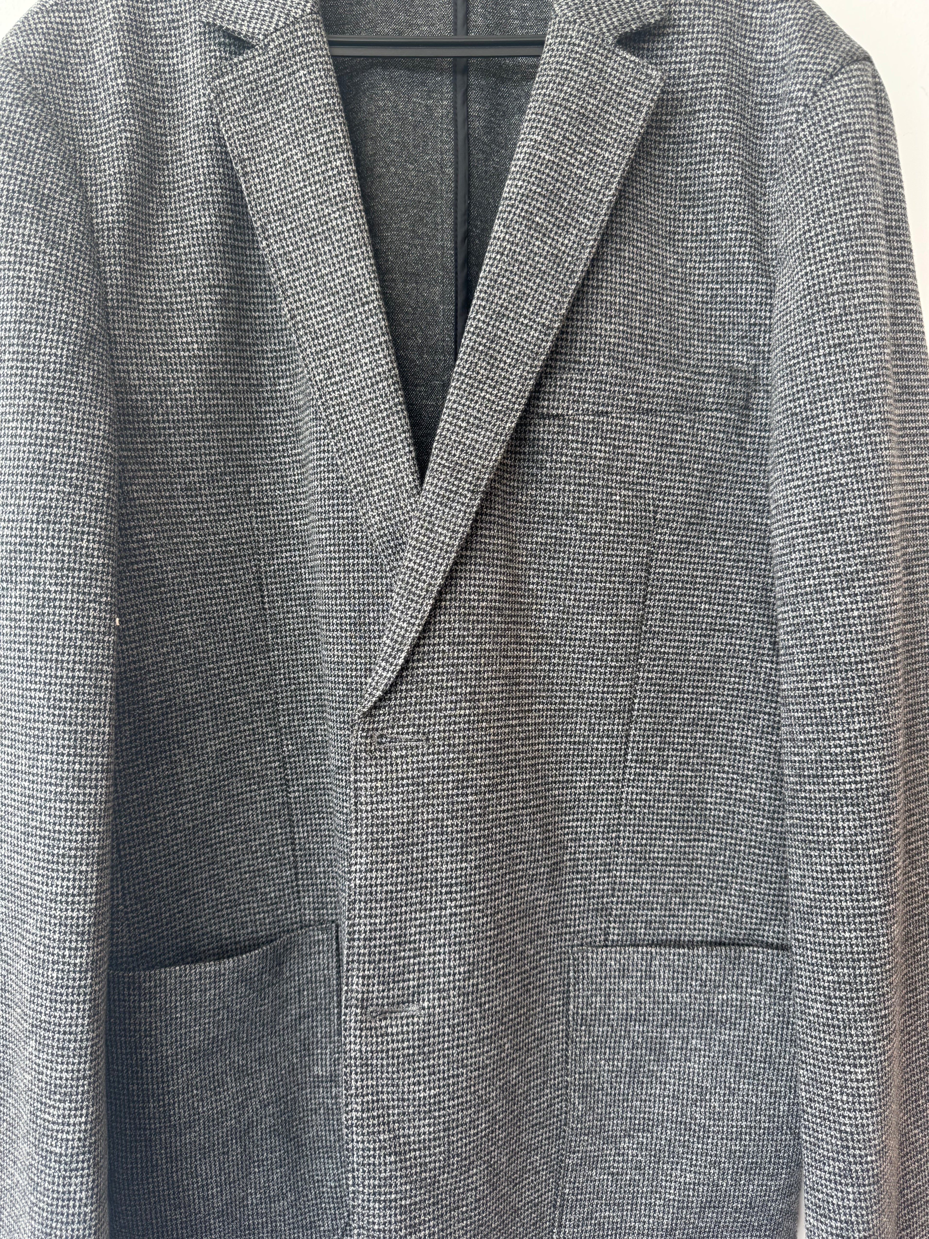 Tom Tailor Herren Blazer – Grau, Gr. 54, Polyester-Baumwolle, guter Zustand