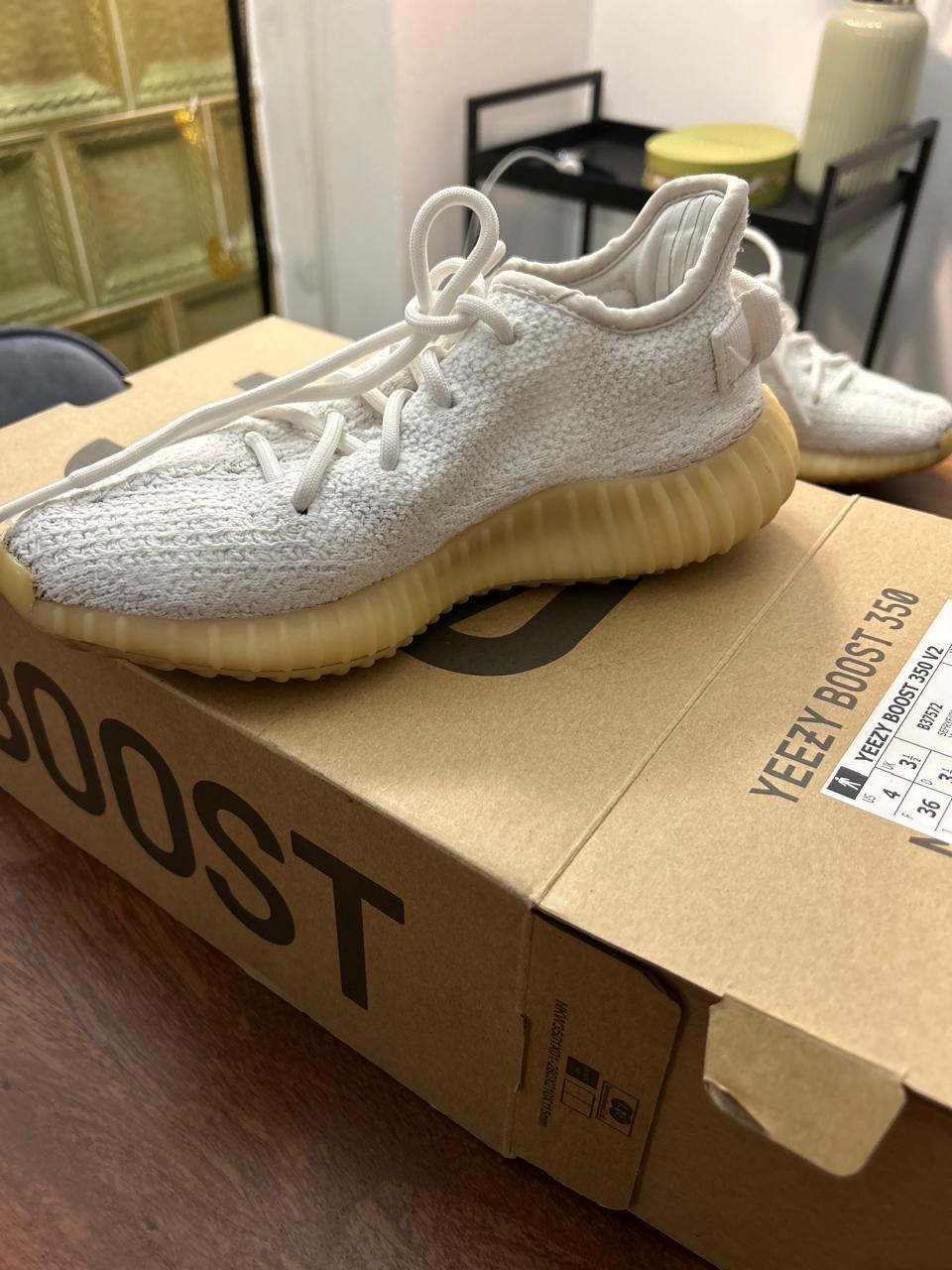 Adidas Yeezy Boost 350 V2 Cream – Gr. 36 – Guter Zustand, leichte Gebrauchsspuren