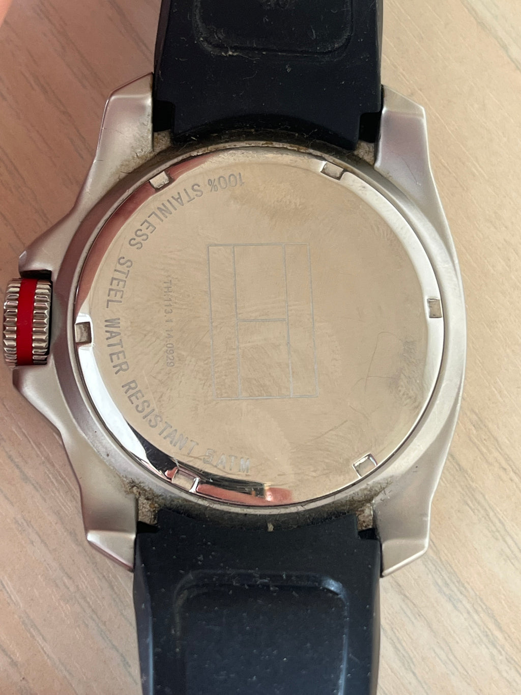 Tommy Hilfiger Men’s Watch TH.113.1.14.0929, 46mm, Quartz, Stainless Steel, Black