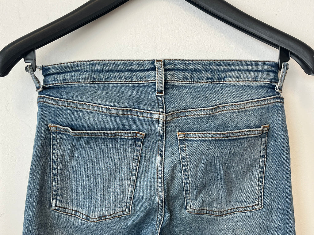 Acne Studios Skin 5 Mid VTG Damen Skinny Jeans Hellblau W26 L34, guter Zustand