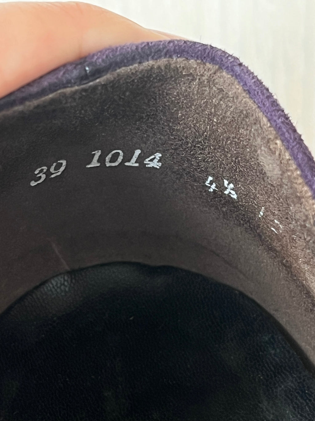 Paul Green Pumps Veloursleder dunkelviolett | EU 39 | sehr guter Zustand