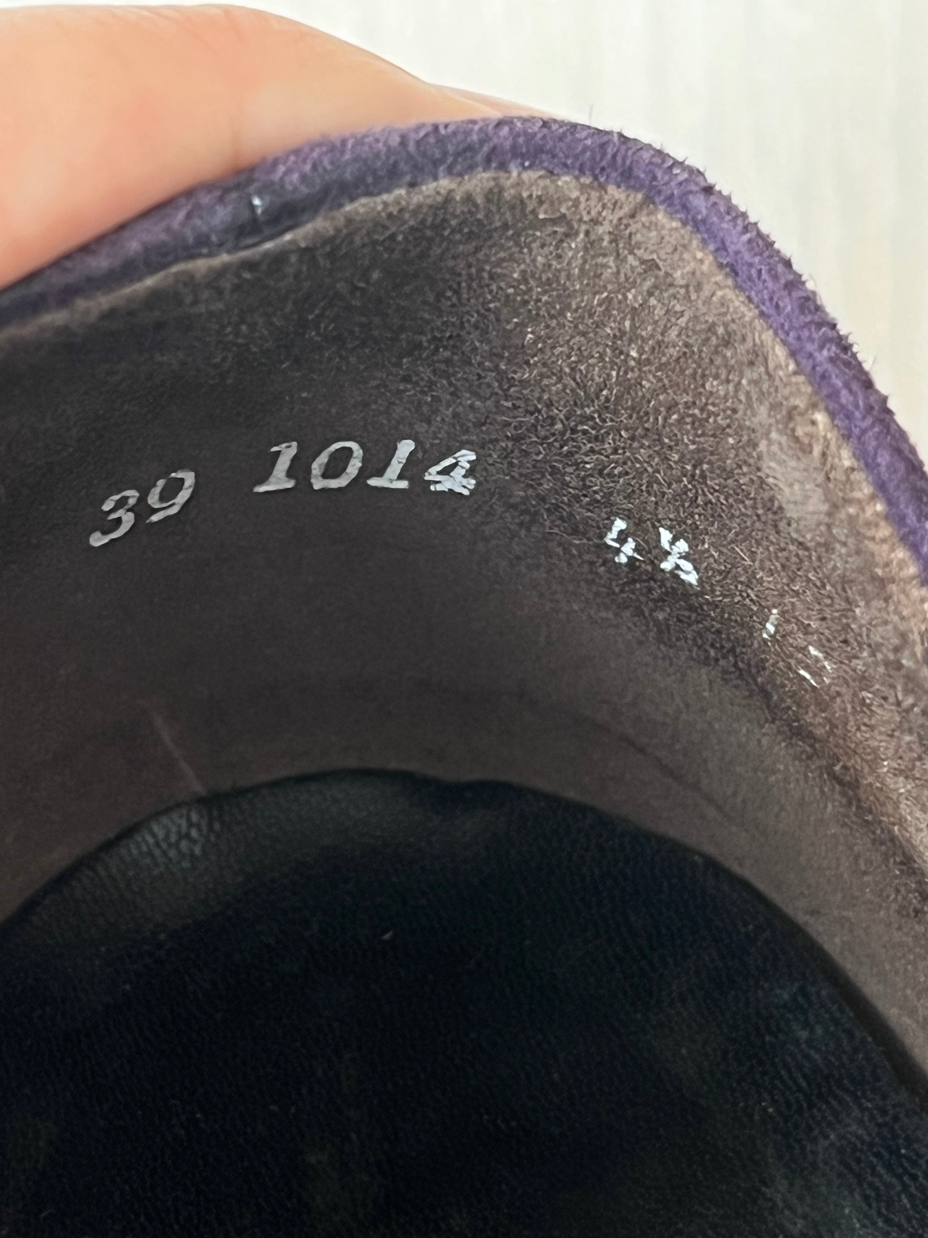Paul Green Pumps Veloursleder dunkelviolett | EU 39 | sehr guter Zustand