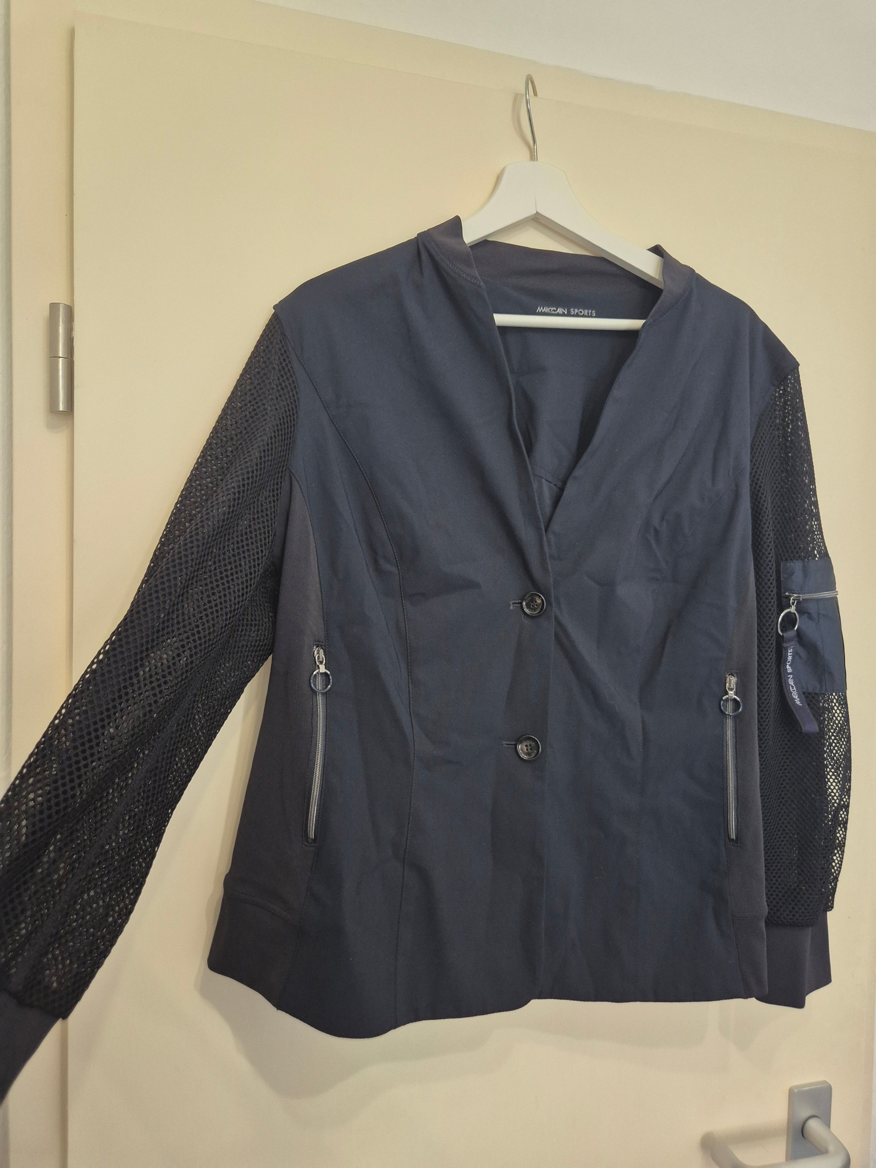 Marc Cain Sports Blazer LS 34.06 J04, N 6 (EU 42/44), Navy, Very Good