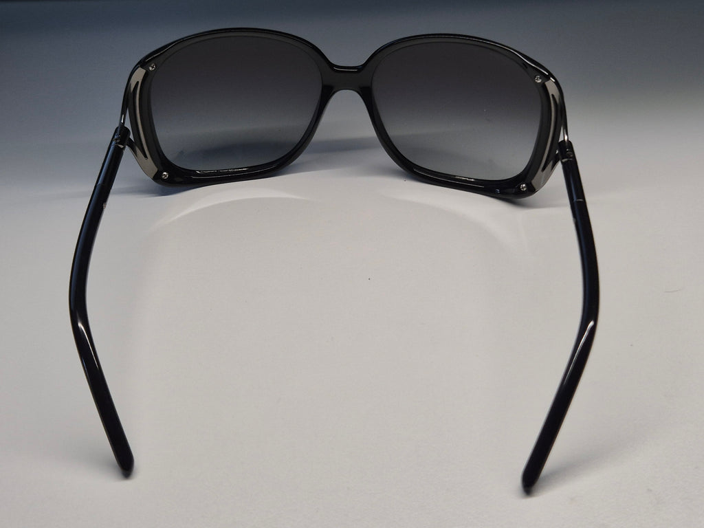 Burberry BE4104 Sunglasses, Black, Gradient Lenses, Acetate, 59-15, Good, Case