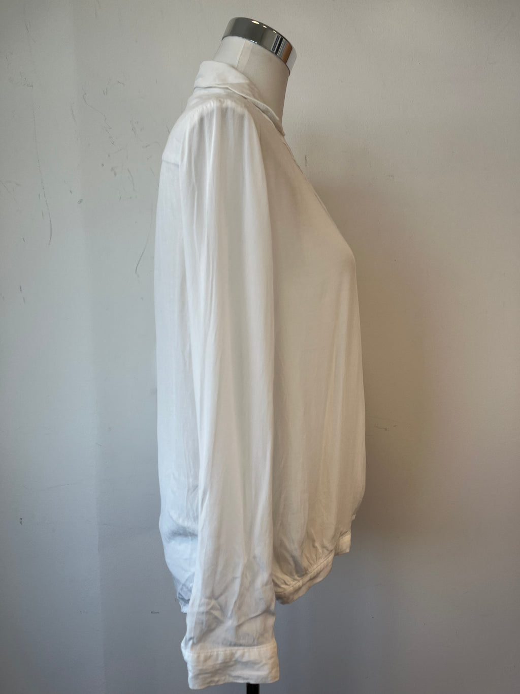 Karen by Simonsen wrap blouse, white, size 38, very good condition