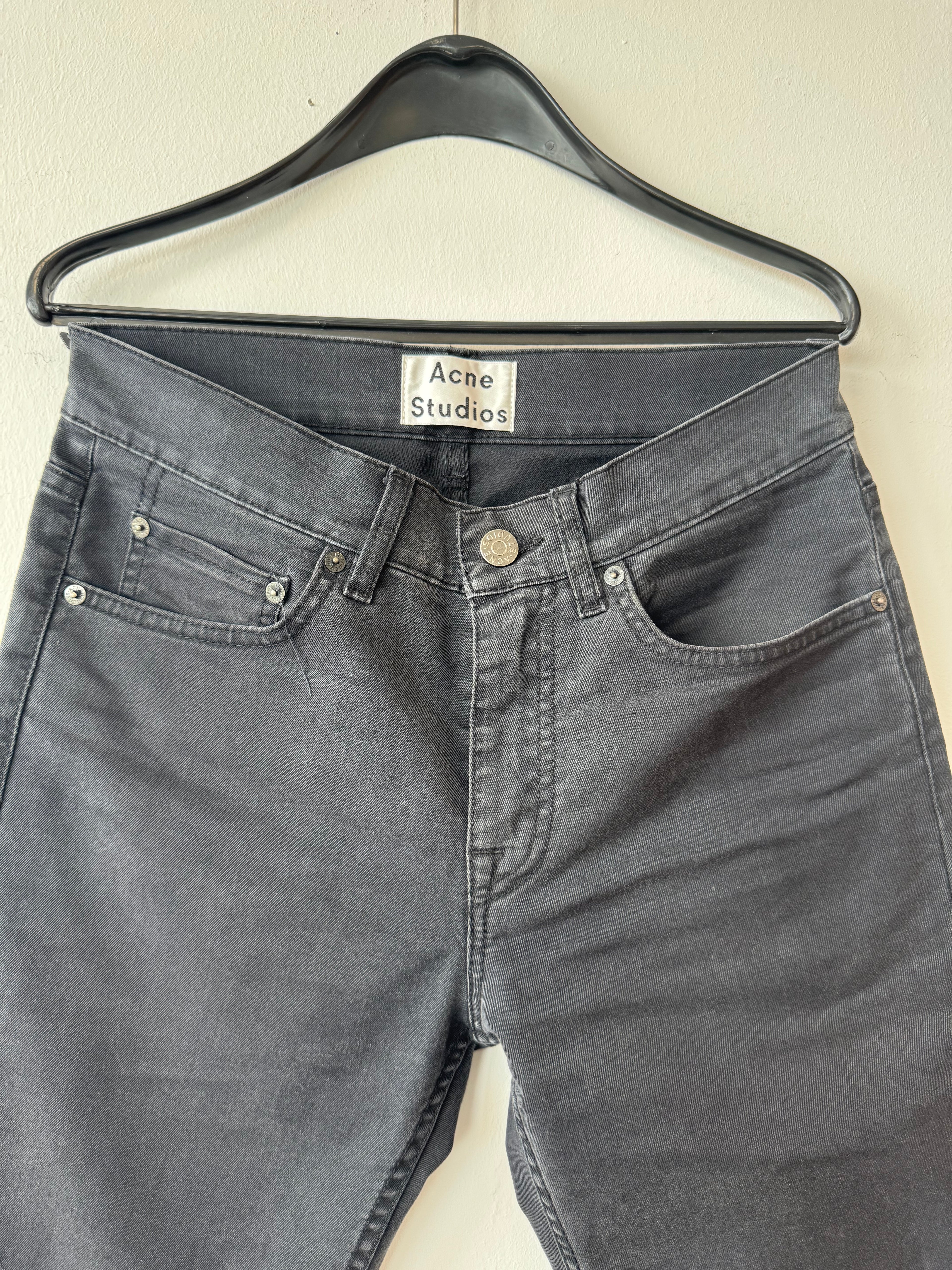 Acne Studios Ace Ups Jeans W28 L32 Schwarz – Guter Zustand