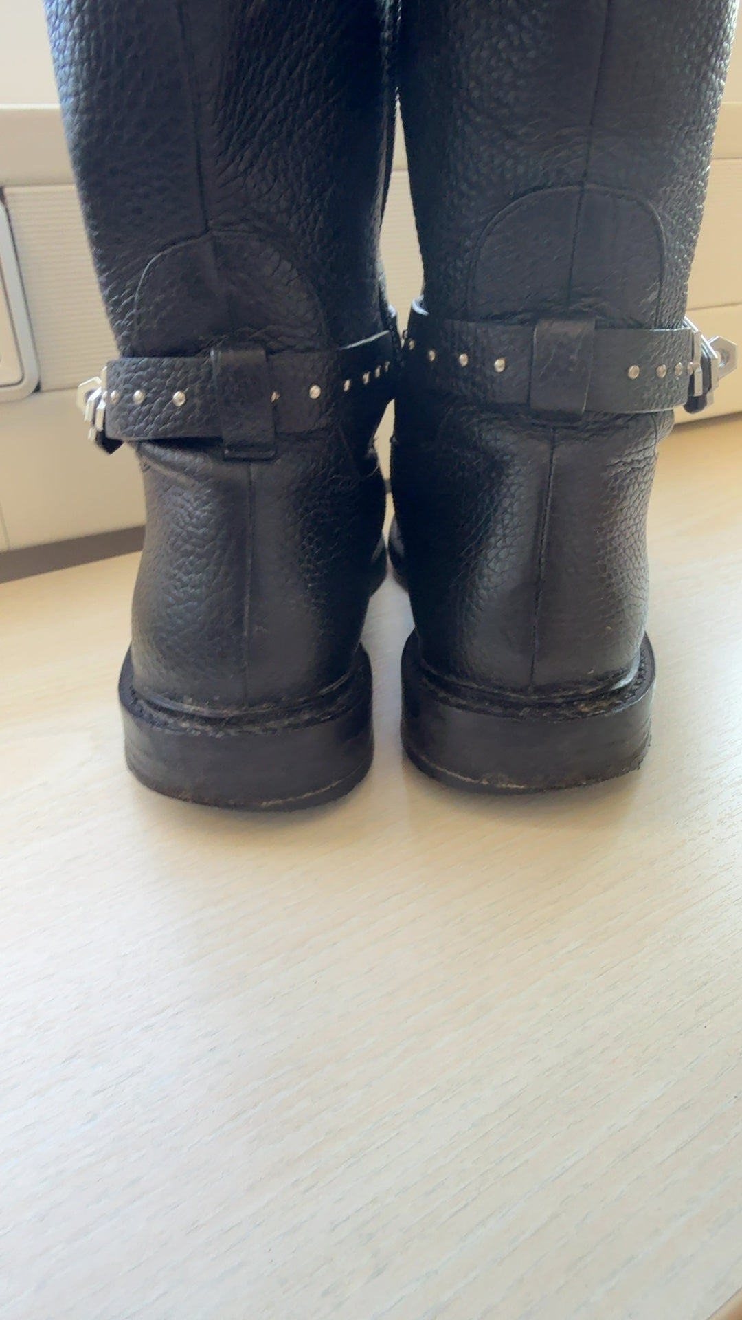 Steffen Schraut Lederstiefel Schwarz Kniehoch EU 37 Gebraucht