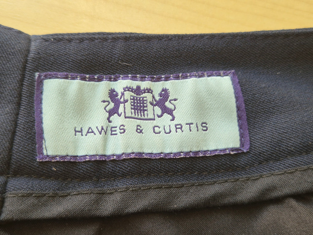 Hawes & Curtis Hose Schwarz | Damen | Sehr Gut | EU 38 | Klassisch | Cirkular