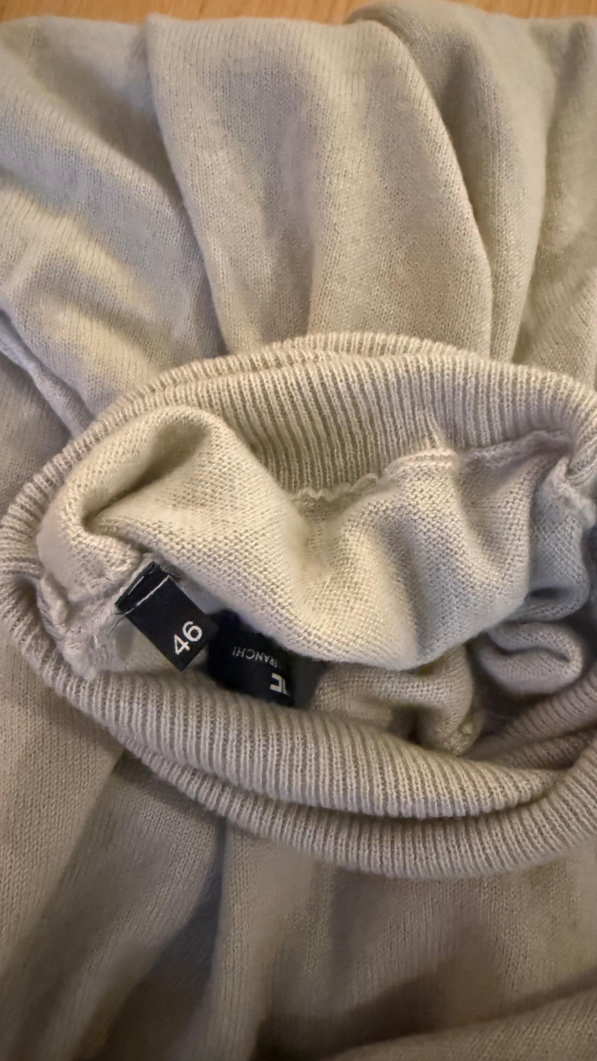 Elisabetta Franchi Kaschmir Rollkragenpullover – XL – Beige – Guter Zustand