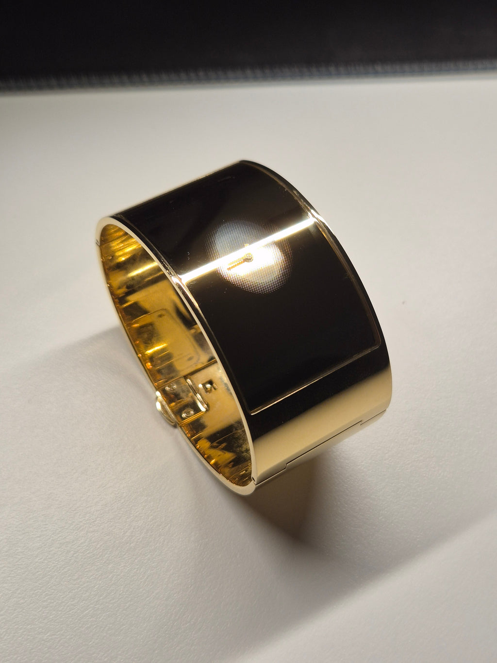 Calvin Klein K34234-00 Damen Cuff Uhr – Edelstahl, Gold, Gut, Batterie nötig