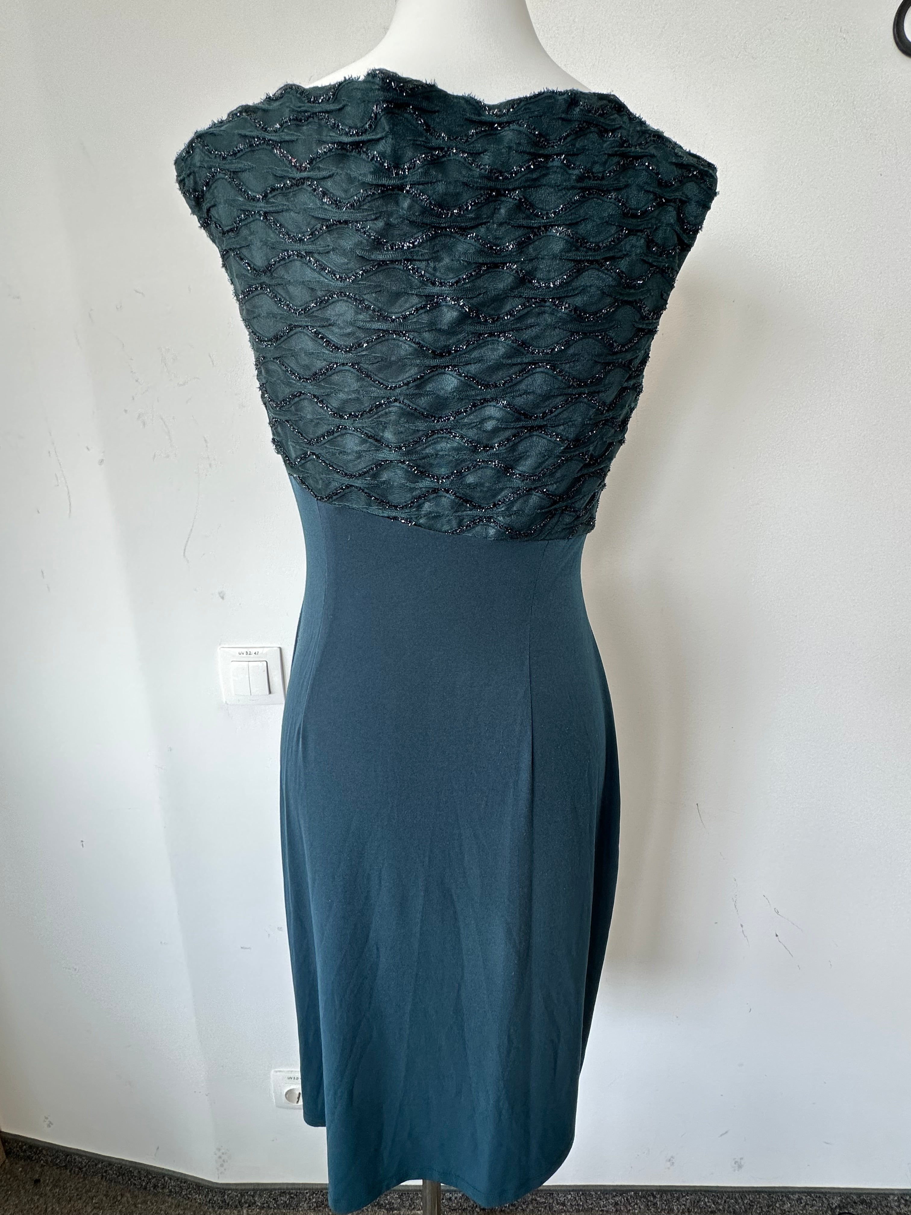 Elegant Navy Connected Apparel Cocktail Dress, Size 10, Good Condition