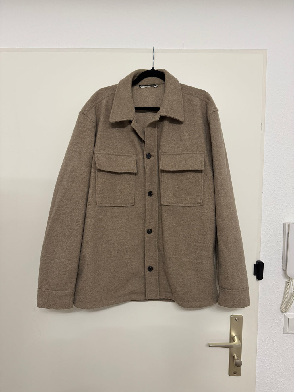Zara Herren Overshirt/Shacket XL Braun, guter Zustand