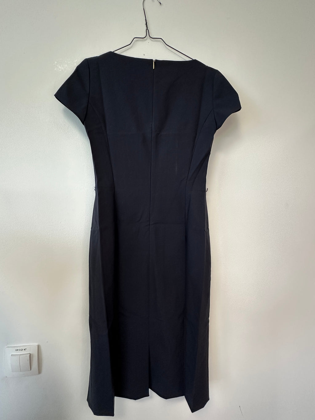 Hugo Boss Dillya Sheath Dress, Size 32, Black, Like New