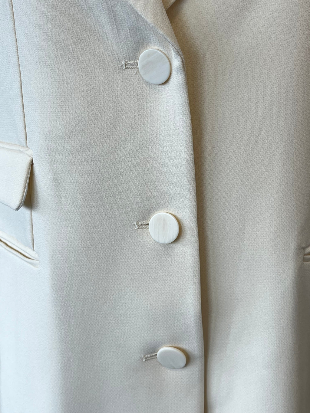 By Malene Birger Carlita Blazer Mantel Off-White Gr. 38 Neu mit Etikett