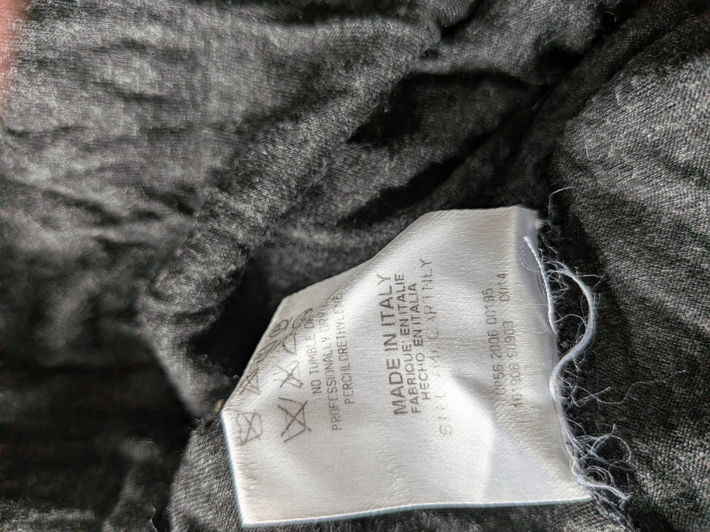 Stella McCartney Wickelkleid – Anthrazit/Schwarz, IT 42 (EU 38), Sehr gut
