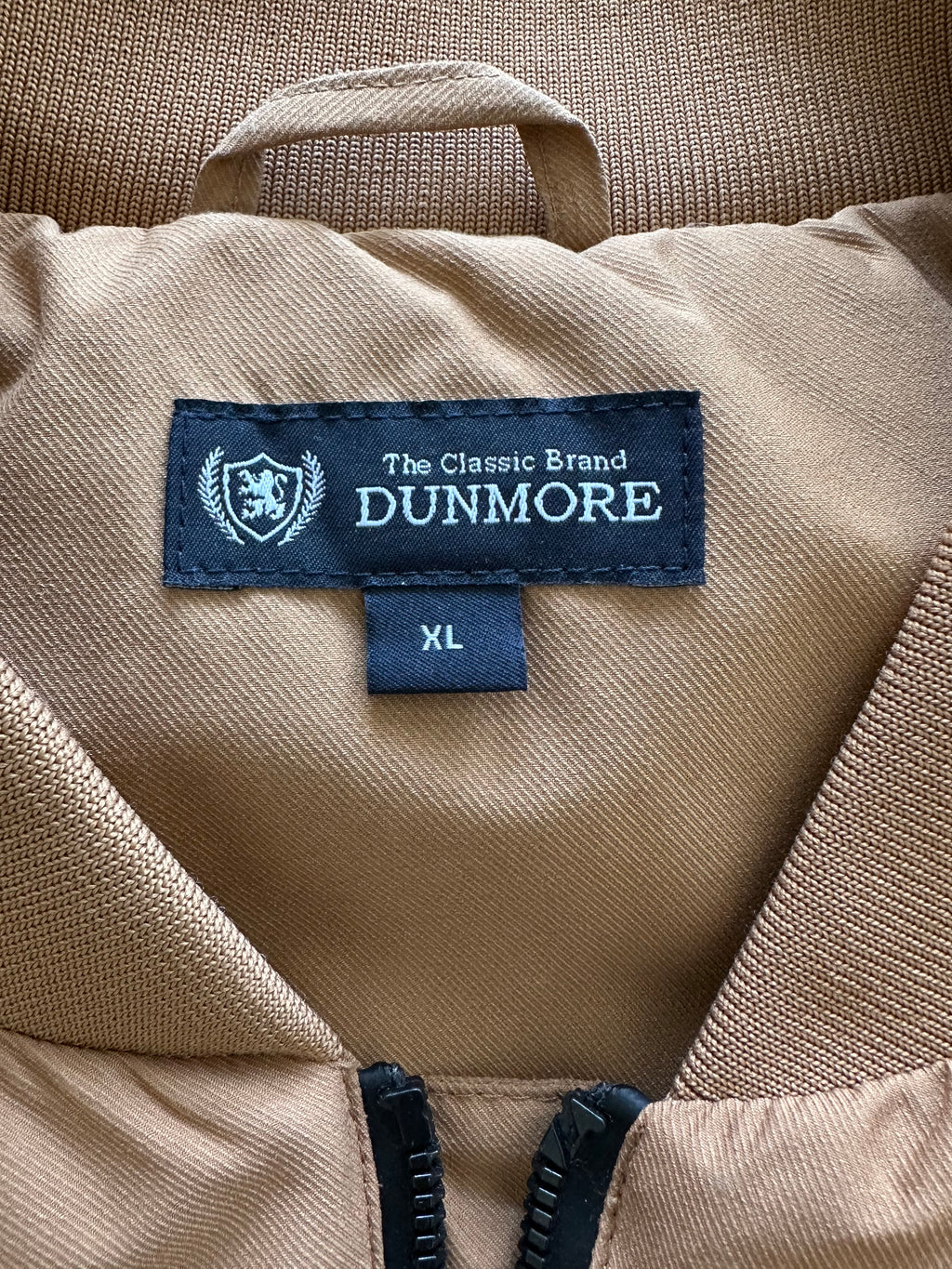 Dunmore Bomberjacke XL Tan – wie neu