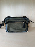Burberry Camero Party Nylon Tasche – Olive/House Check, Medium, Zustand: Stark genutzt