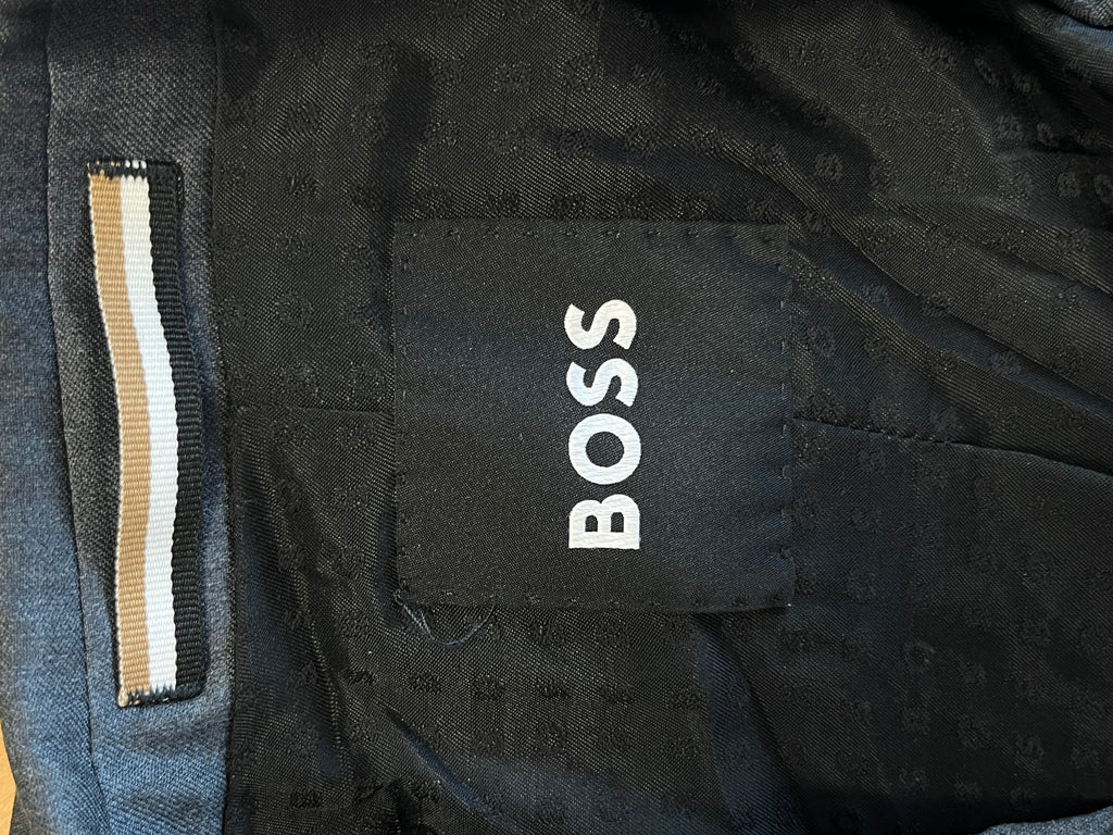 Hugo Boss Herren Anzug 3-teilig Grau, Sakko, Weste & Hose, Gr. 42R, Top Zustand