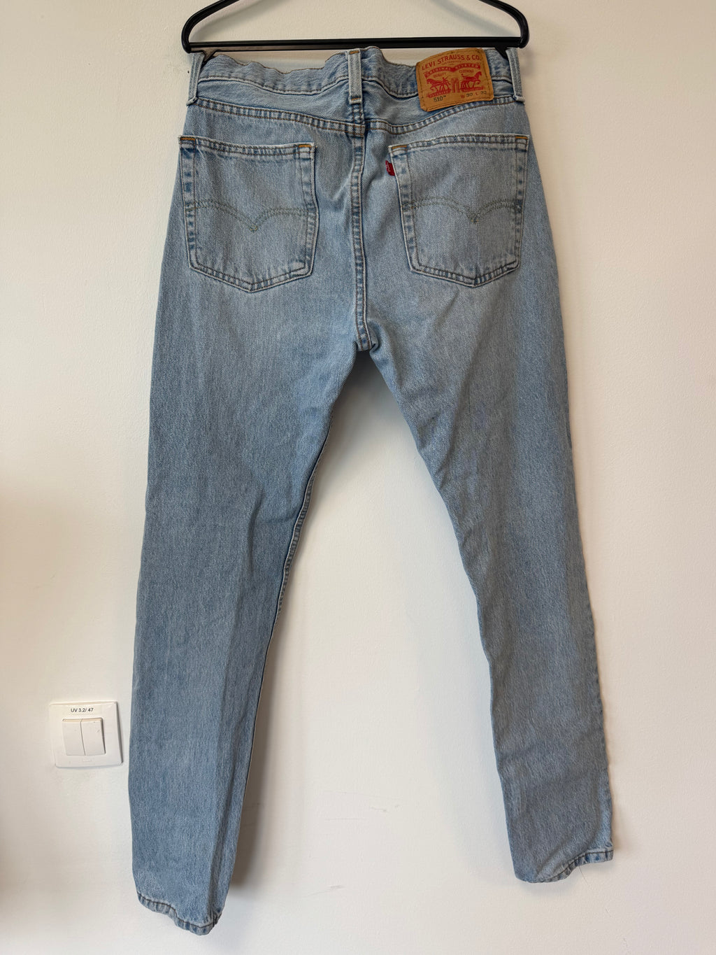 Levi’s 510™ Skinny Jeans W30 L32 Light Blue Very Good Condition