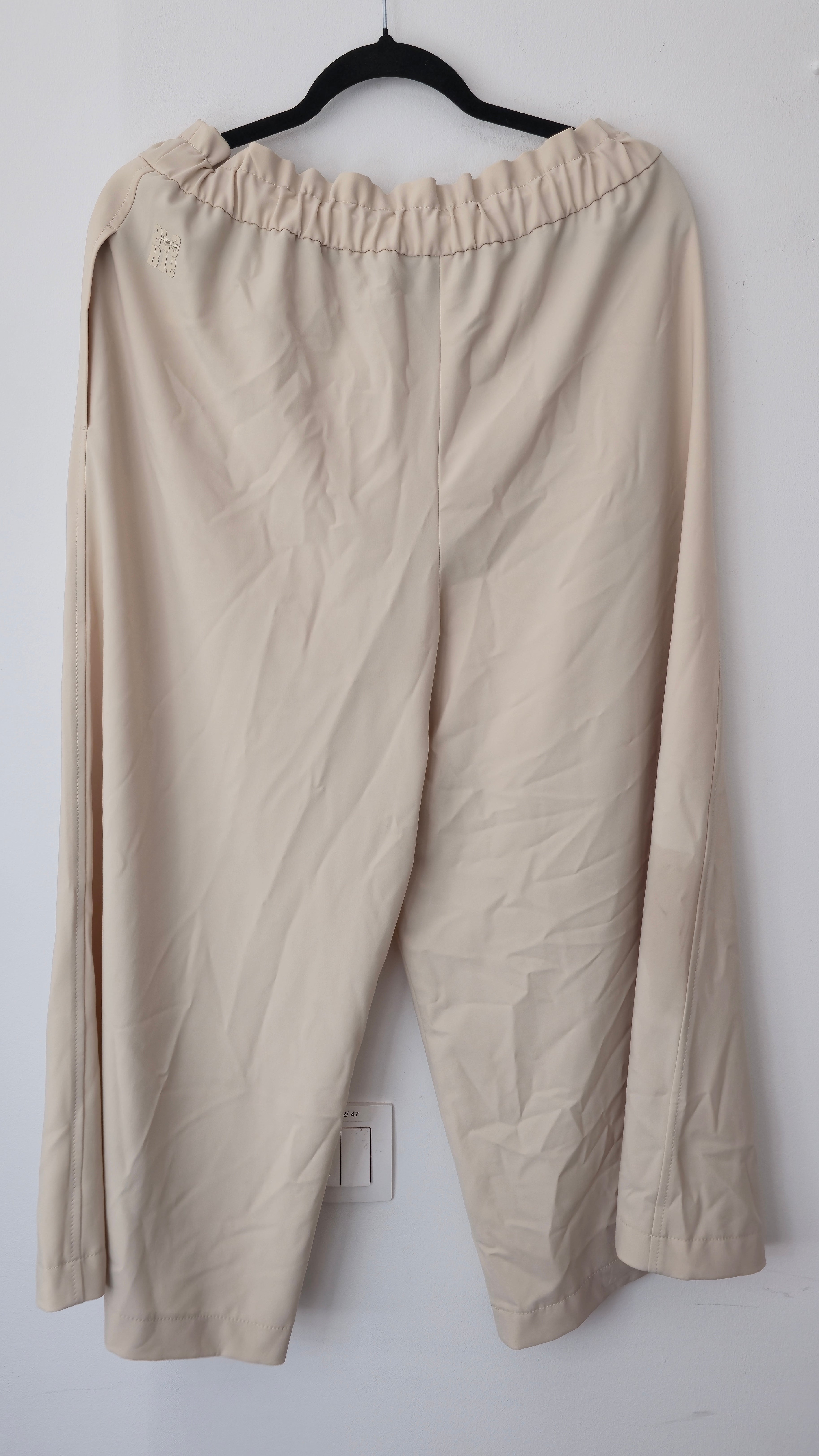 Marc Cain Willmar Hose Weit N 6 / EU 40 High Waist Offwhite Sehr Gut