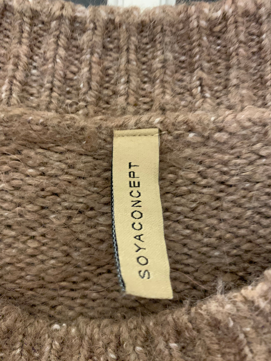 Soyaconcept Strickpullover – Größe L, Braun, Guter Zustand