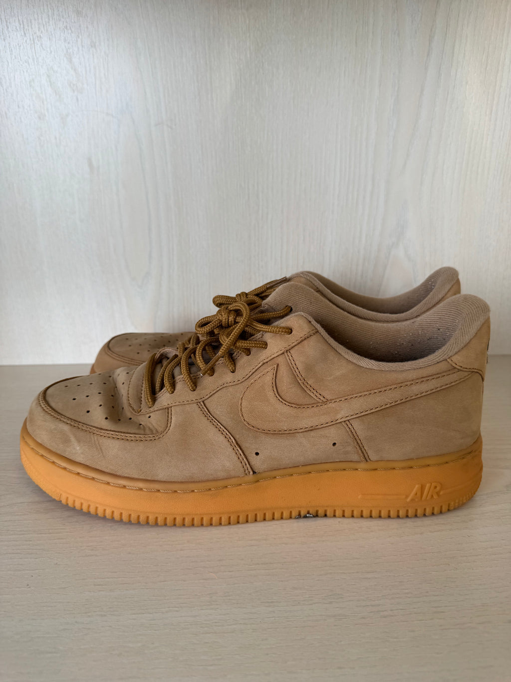Nike Air Force 1 Flax/Wheat EU 45 Flax Braun – guter Zustand