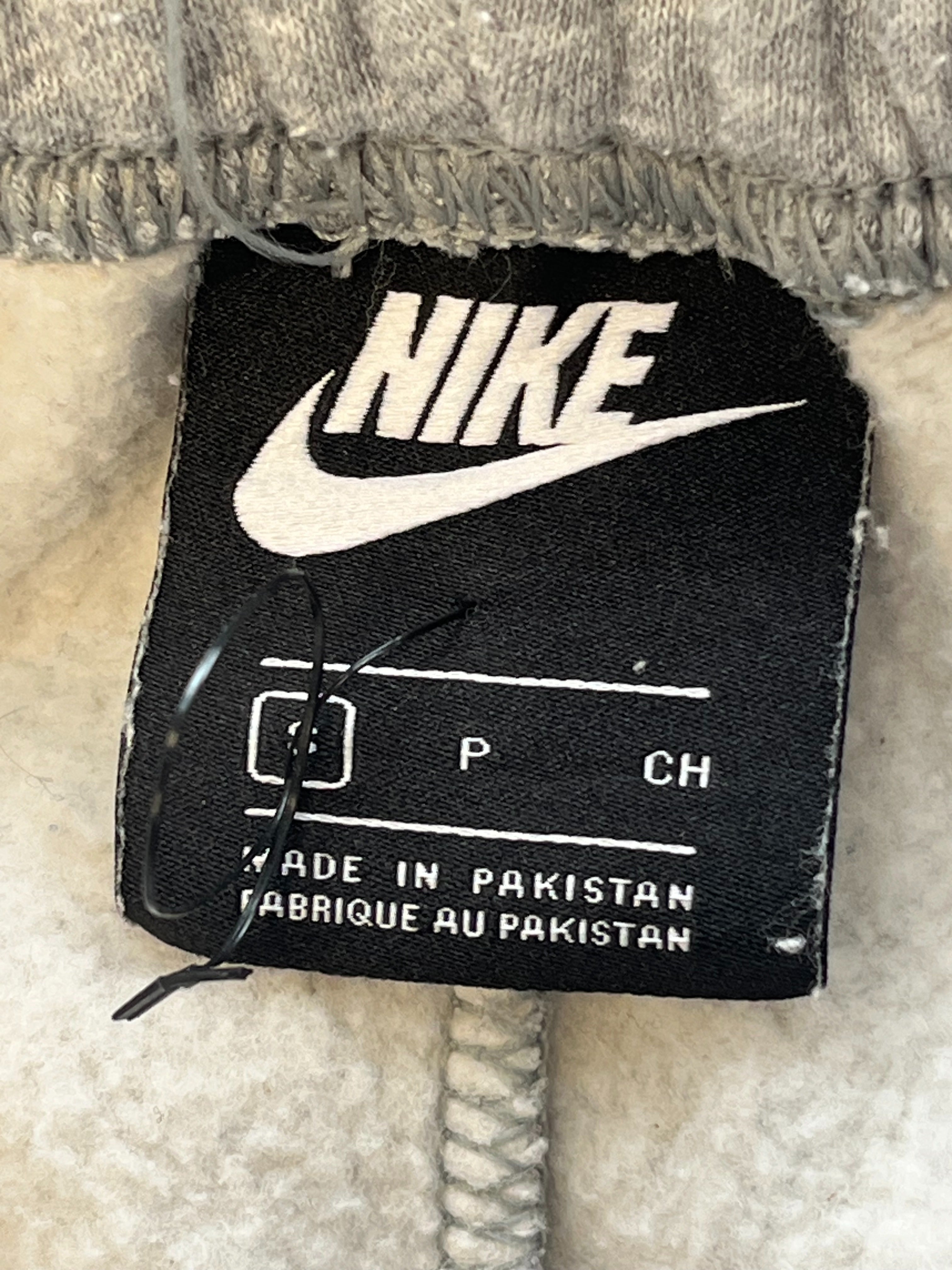 Nike Solo Swoosh Fleecehose Hellgrau Größe S Sehr Gut