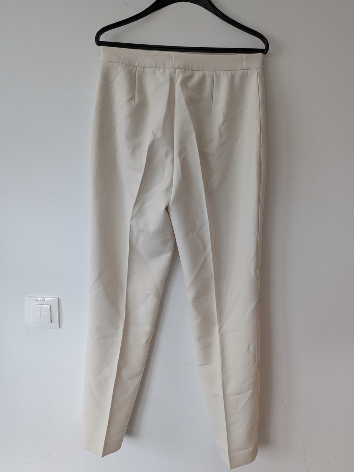 BOSS Damen Stoffhose | Creme | XS / EU 34 | guter Zustand