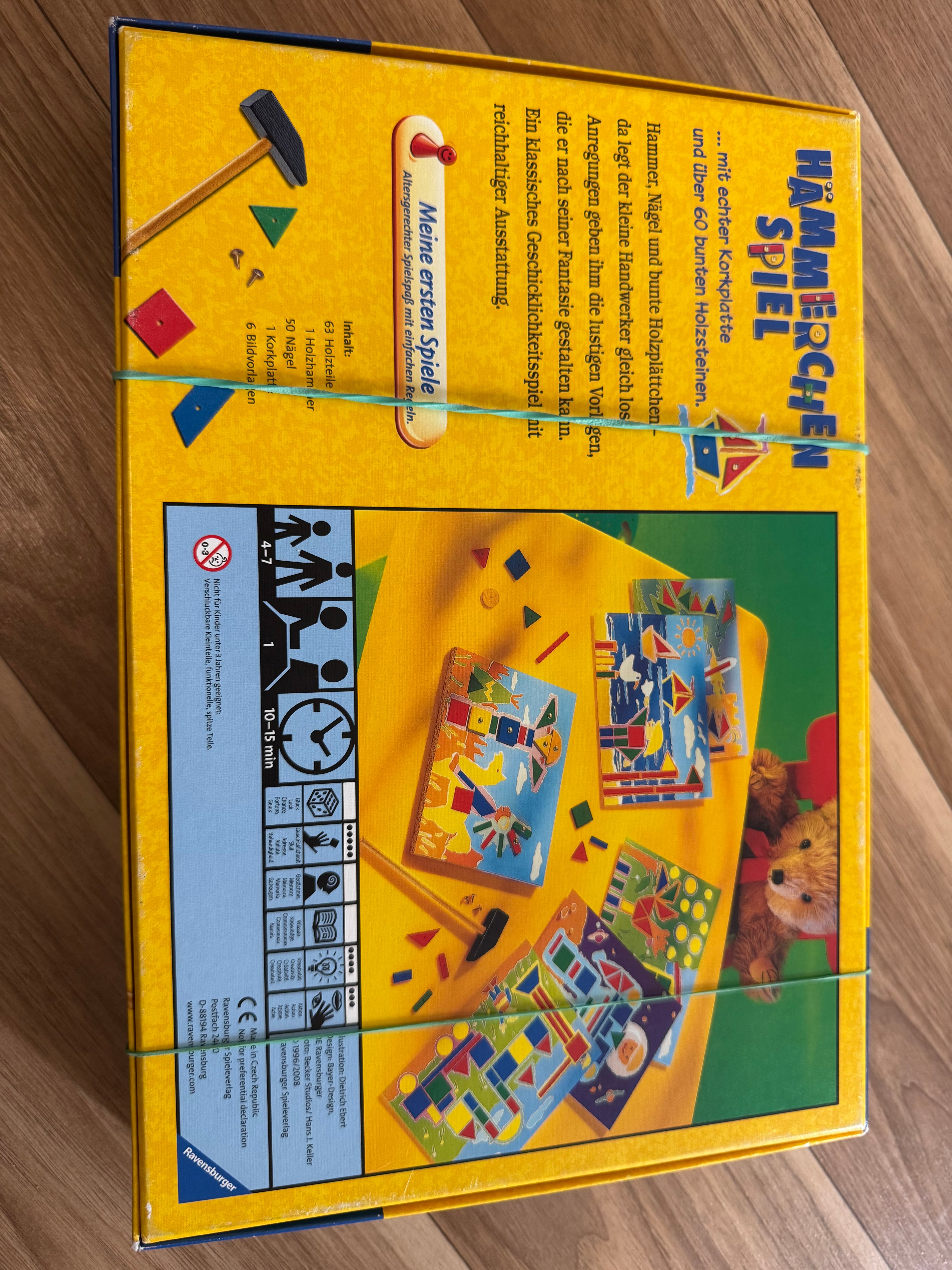 Ravensburger Hämmerchen Spiel Hammer & Peg Game, Multicolor, Standard, Very Good