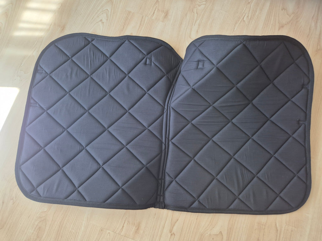 Punk Ponies Dressage Saddle Pad, Holographic, Standard, Very Good Condition