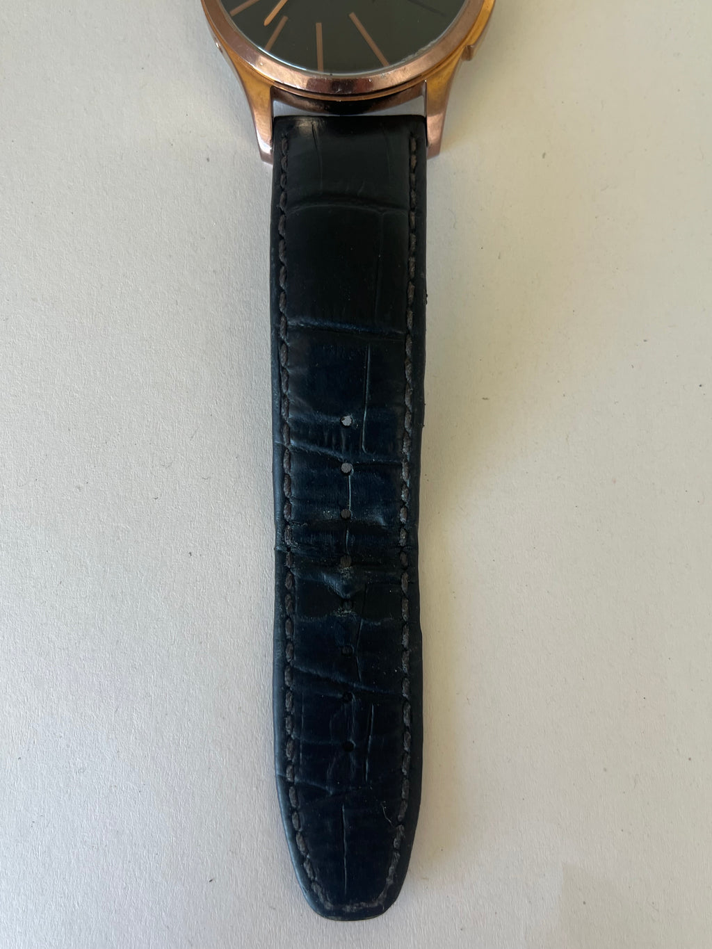 Jacques Lemans 1-1788 Quartz Men’s Watch | Rose-Gold 46mm | Poor Condition