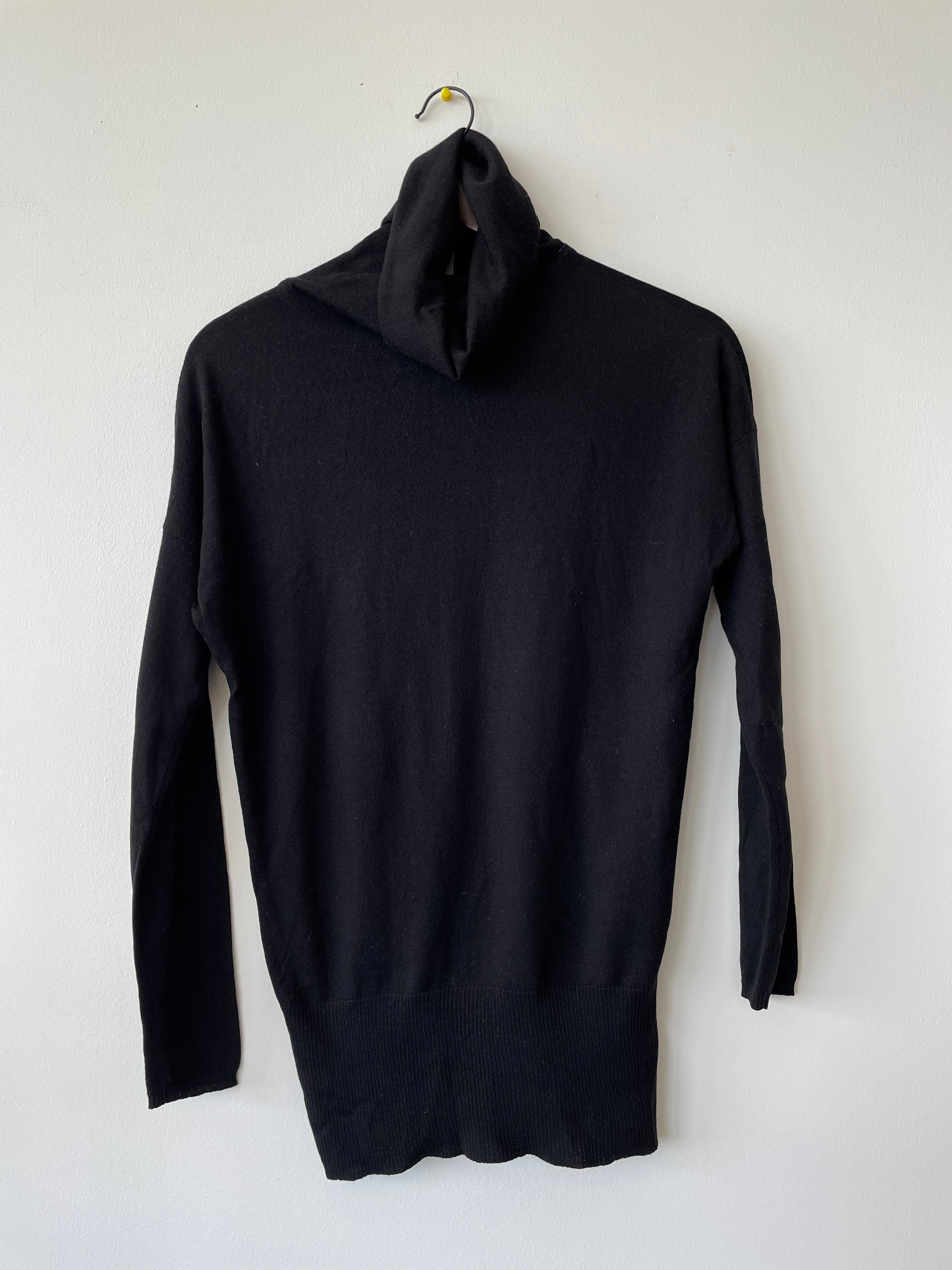 Wolford Rollkragenpullover Schwarz Gr. M – klassisch, guter Zustand