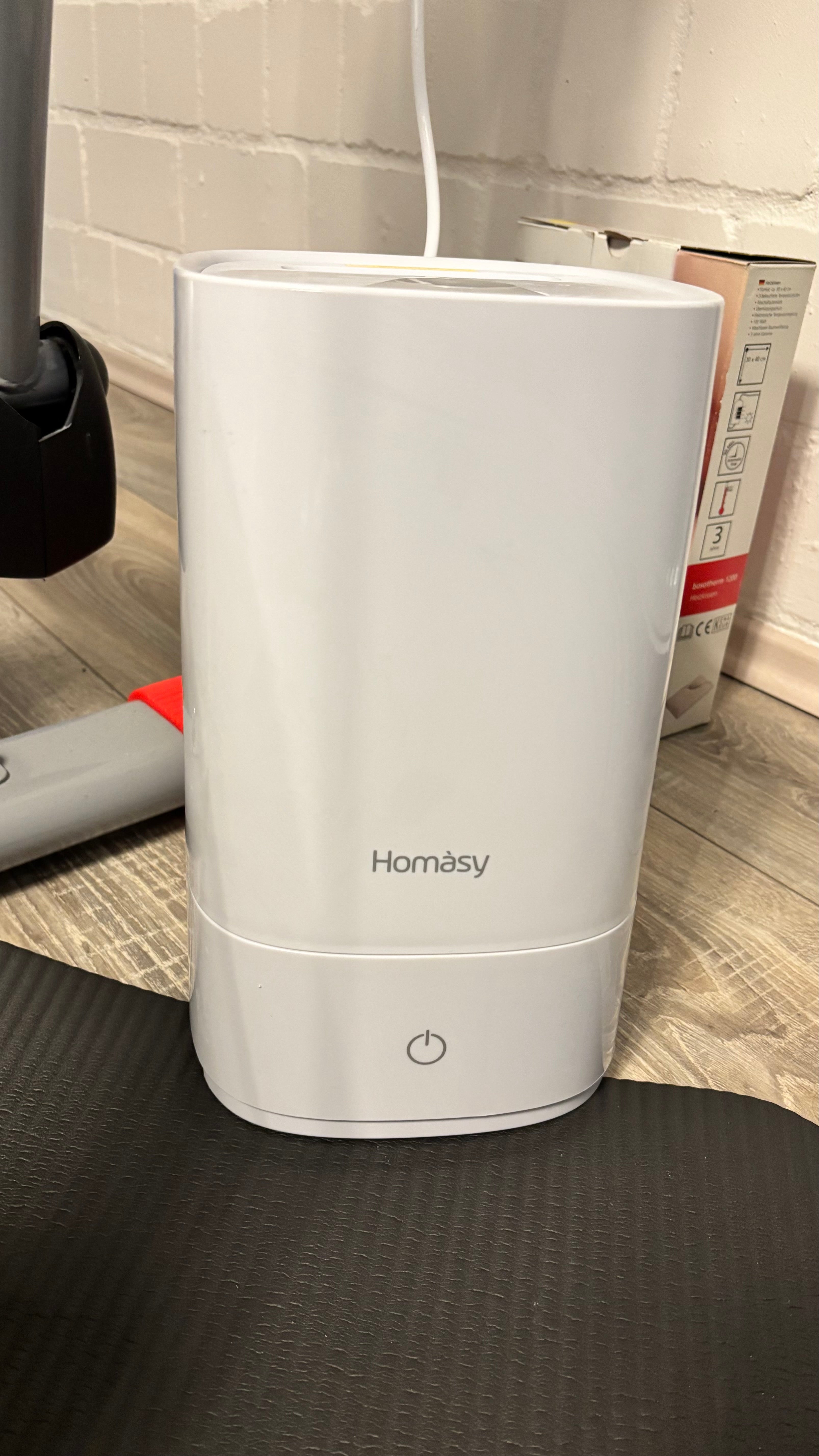 Like New Homasy 4.5L White Top-Fill Ultrasonic Humidifier HM421A Sealed
