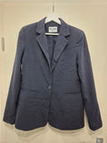 NA-KD Classic Blazer Navy Blau Gr. 36 Polyester-Mix Zustand Gut