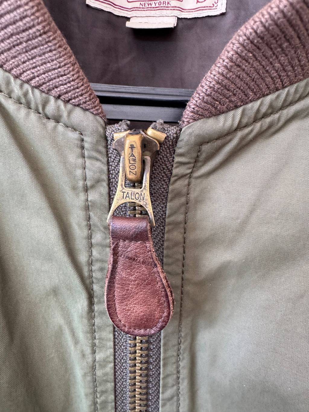 Wallace & Barnes (J.Crew) Olive Bomber Jacket, Size S, Good Condition