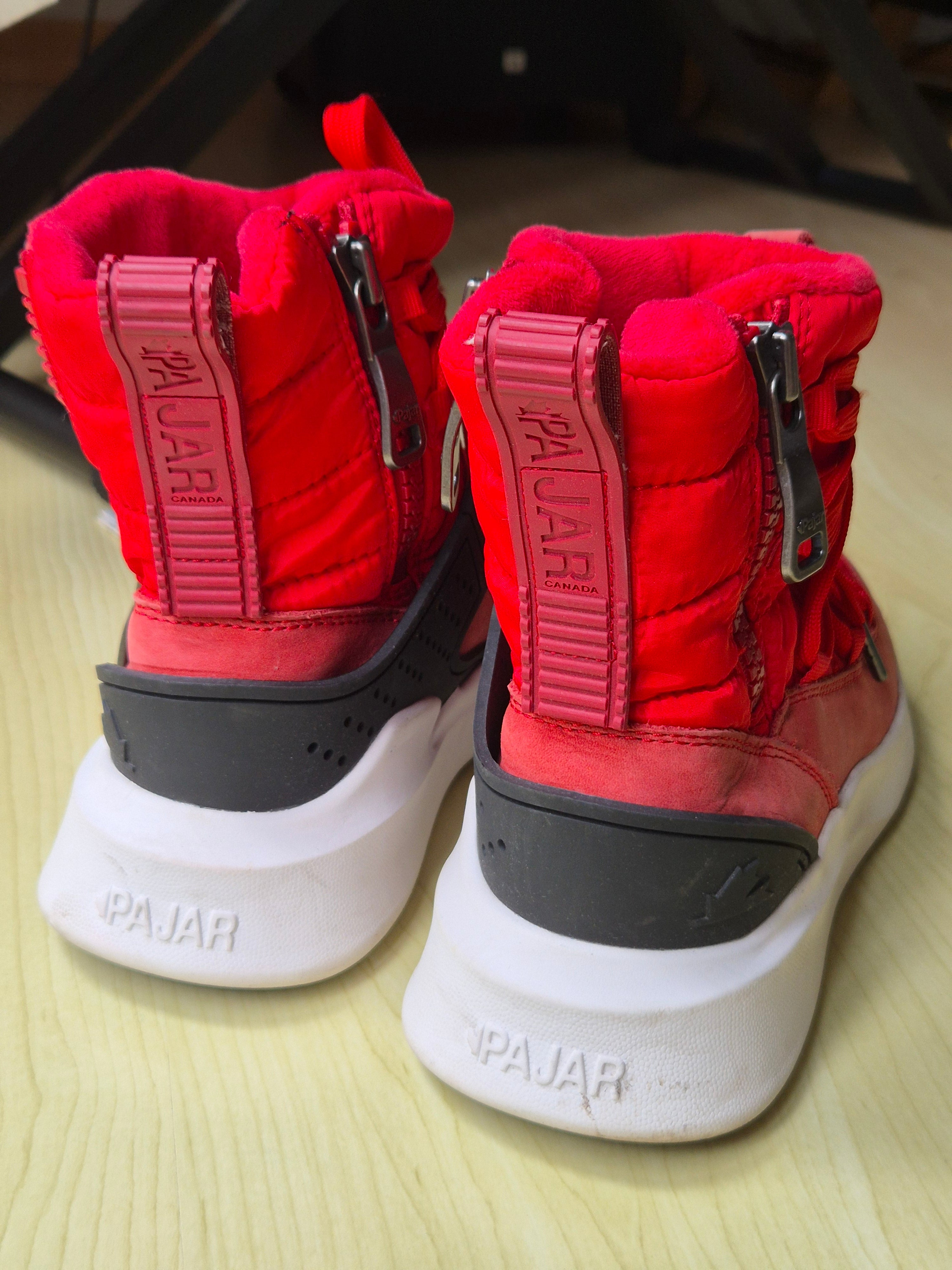 Pajar Icepack Snow Boots EU 37 Red – Vibram Arctic Grip, Very Good