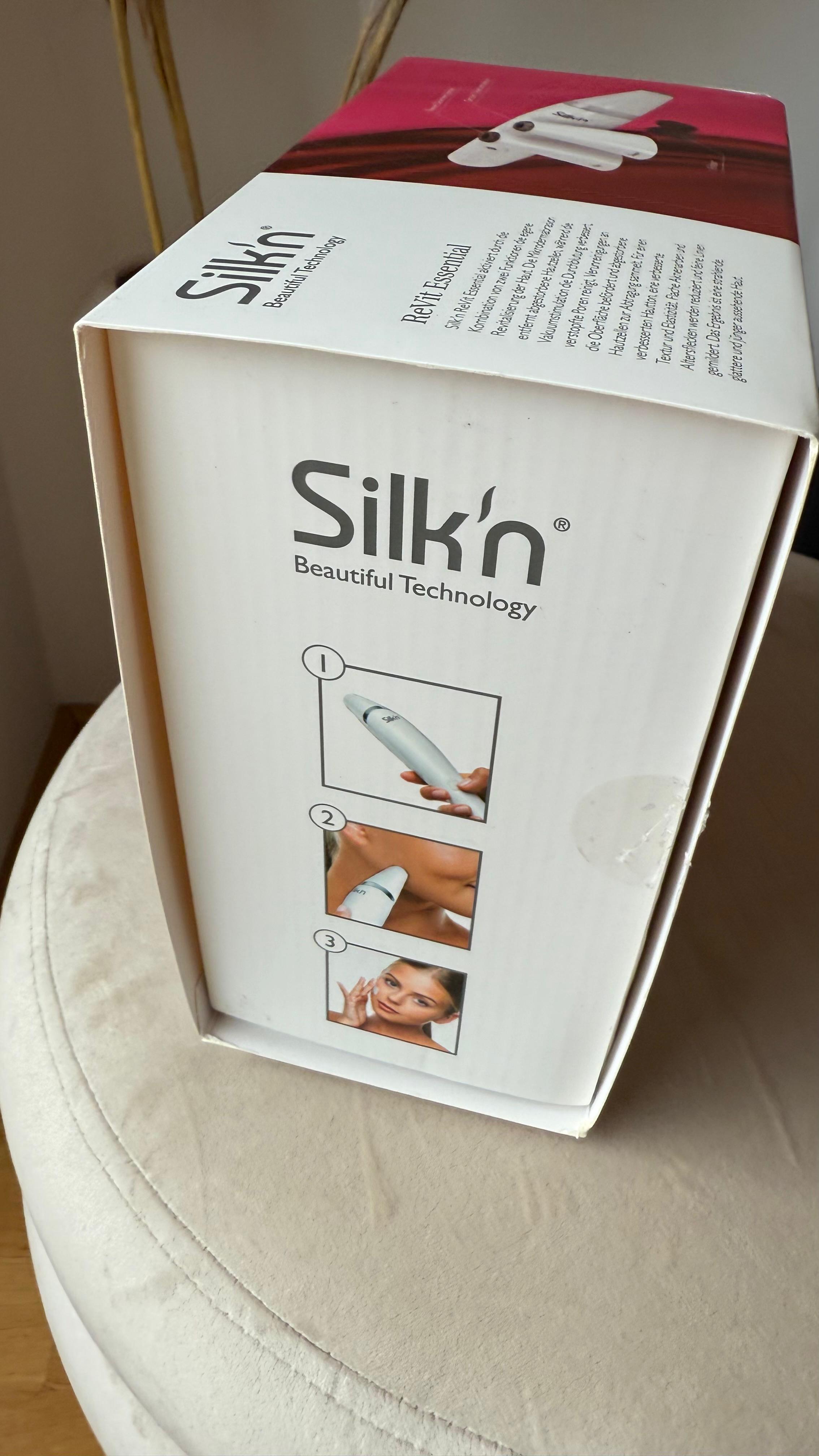 Silk’n ReVit Essential Microdermabrasion Diamantpeeling Weiß | Sehr Gut | Boxed
