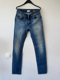 CLOSED Unity Slim Jeans W30 – blau, Stretch-Denim, Made in Italy, guter Zustand