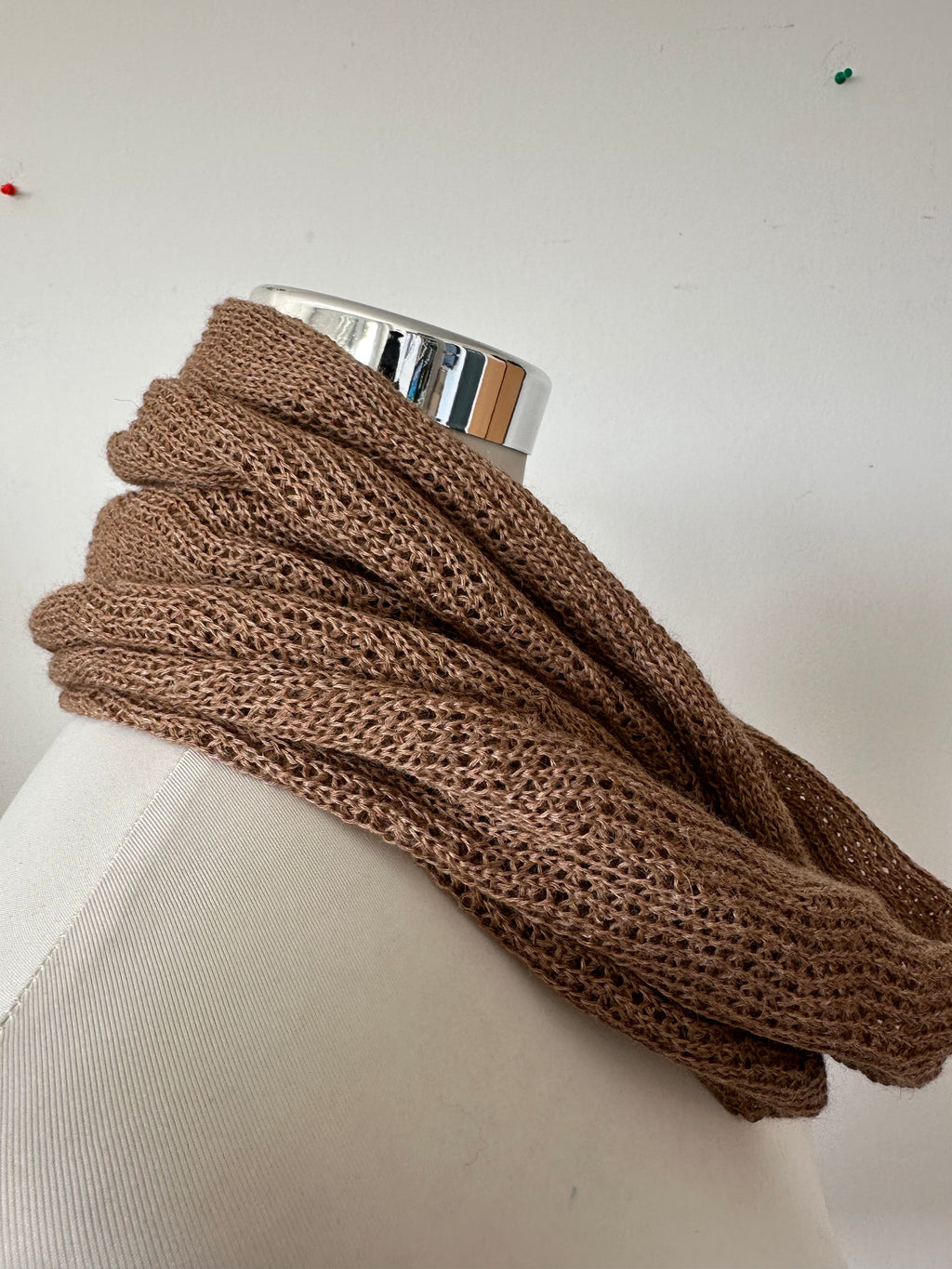 Sol Alpaca Infinity Schal Baby Alpaka One Size Braun Wie Neu