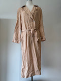 ZARA Basic Trenchcoat – Größe M – Beige, Gürtel, sehr guter Zustand