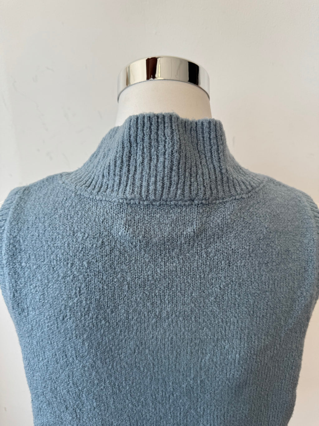 Liberté Essentiel Strickweste – Hellblau, Größe S, Wie Neu