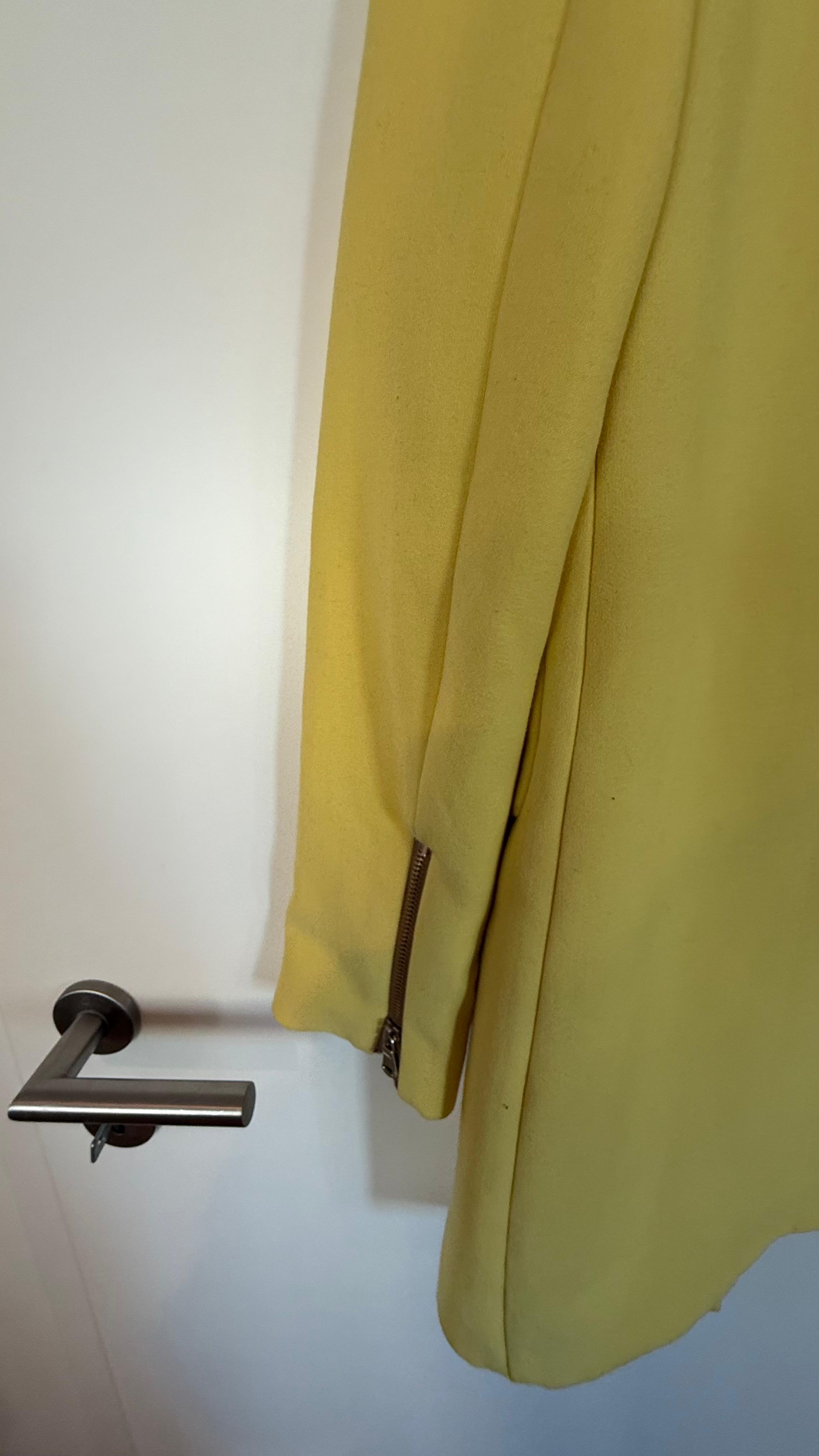Zara Woman Mantel Gelb, Größe XS – Sehr guter Zustand, leichte Flecken