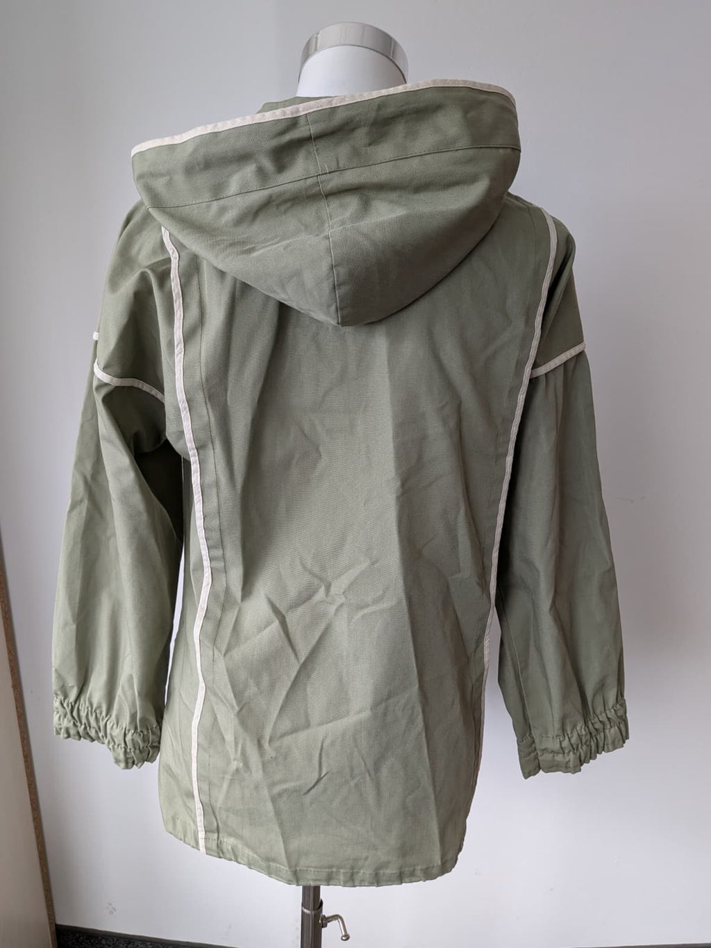 Danish Vintage Hooded Parka by Theilamac | Olive Green | Medium | Good Condition