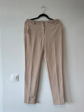 Mango Suit Women’s Stretch Trousers, Beige EU 44, Very Good Condition
