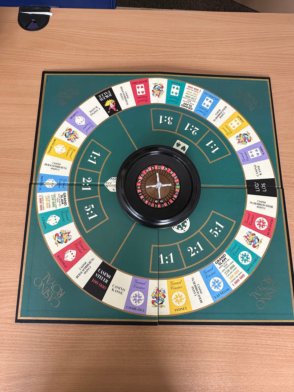 Parker Casino Royal – Wer wagt, gewinnt! Brettspiel – Deutsch, guter Zustand