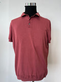 Massimo Dutti Extrafine Cotton Polo XL Maroon Zustand Gut
