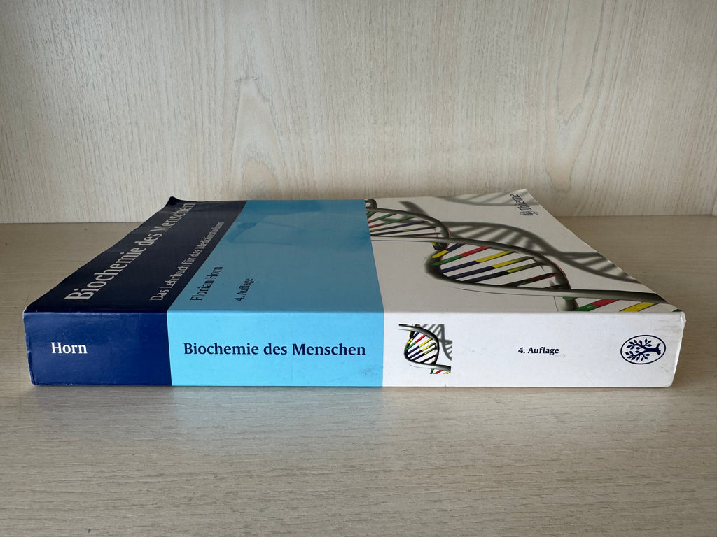 Biochemie des Menschen (Thieme) – 4. Auflage, Deutsch, guter Zustand