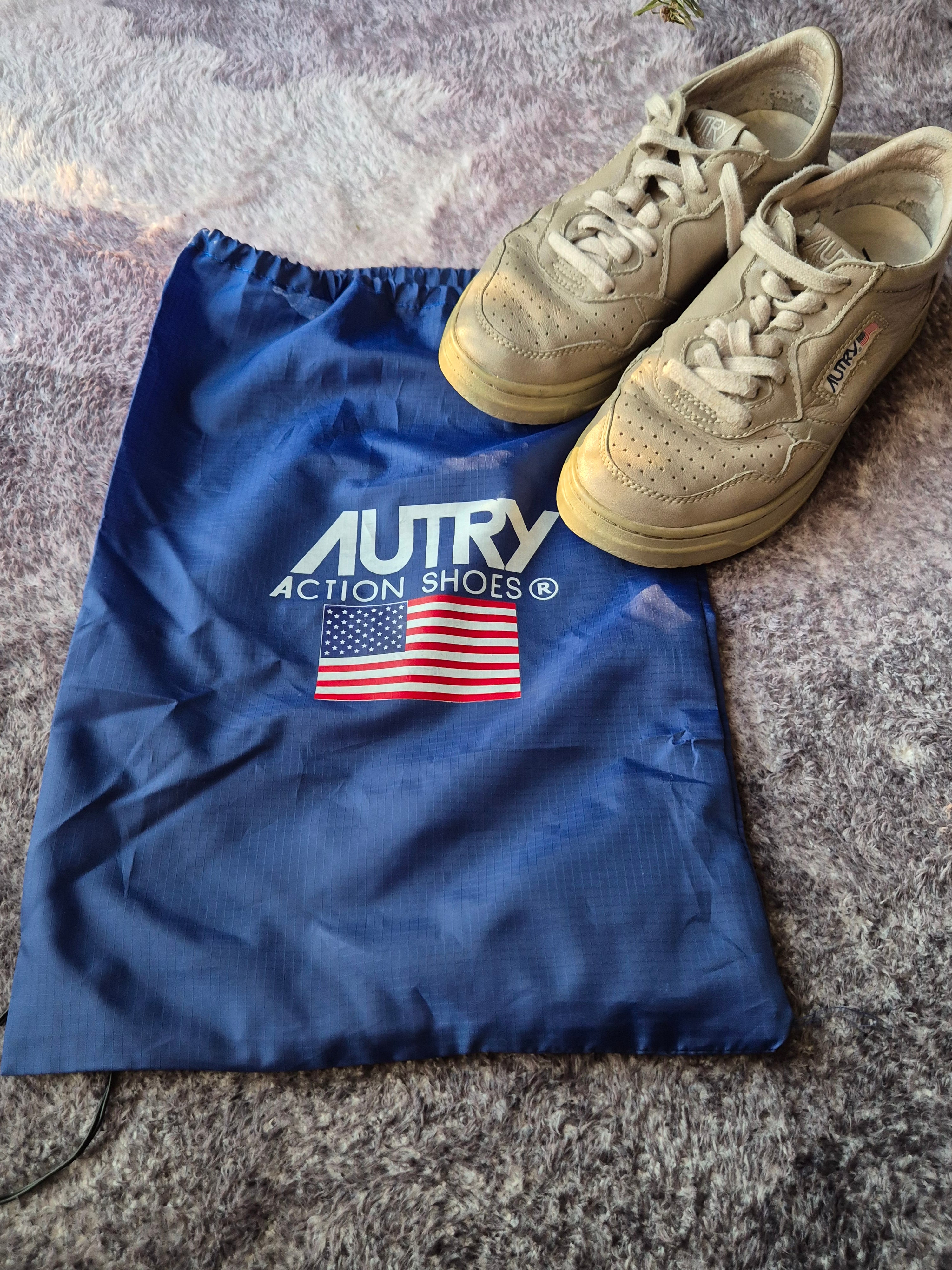 Autry Medalist Low EU 37 Beige + Original Autry Dust Bag | Gebraucht